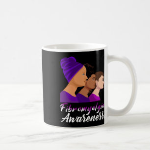 Caneca De Café Sensibilização Mulheres Roxas Apoio 1