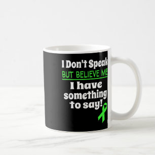 Caneca De Café Sensibilização Não Verbal Danos cerebrais no céreb