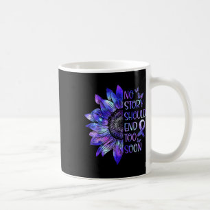 Caneca De Café Sensibilização Nenhuma História Deve Acabar Muito