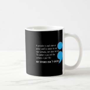 Caneca De Café Sensibilização para a Depressão Suicida