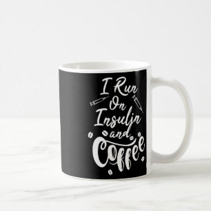 Caneca De Café Sensibilização Para A Diabetes Que Faço Com Insuli