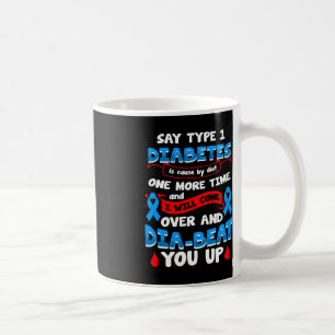 Caneca De Café Sensibilização para a Diabetes Tipo 1