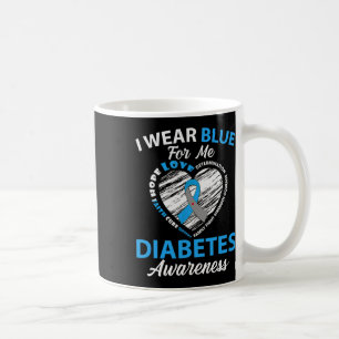 Caneca De Café Sensibilização Para A Diabetes Tipo 1 2 Em Novembr