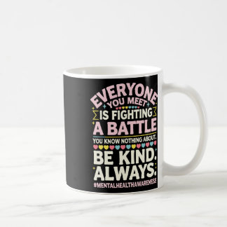 Caneca De Café Sensibilização para a Doença Mental Depressão Pe