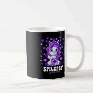 Caneca De Café Sensibilização para a Epilepsia Mês Fita Roxa Unic
