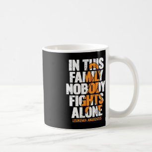 Caneca De Café Sensibilização para a Leucemia Apoio Familiar