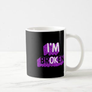 Caneca De Café Sensibilização para a overdose de drogas Estou que