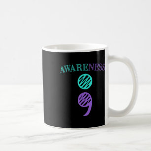 Caneca De Café Sensibilização para a Prevenção ao Suicídio de Sem