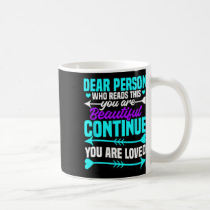 Caneca De Café Sensibilização para a Prevenção do Suicídio Mês Sa