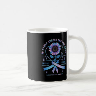 Caneca De Café Sensibilização Para A Prevenção Do Suicídio Nenhum