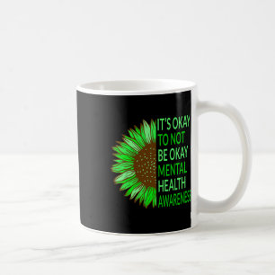 Caneca De Café Sensibilização Para A Saúde Girassol Está Tudo Bem