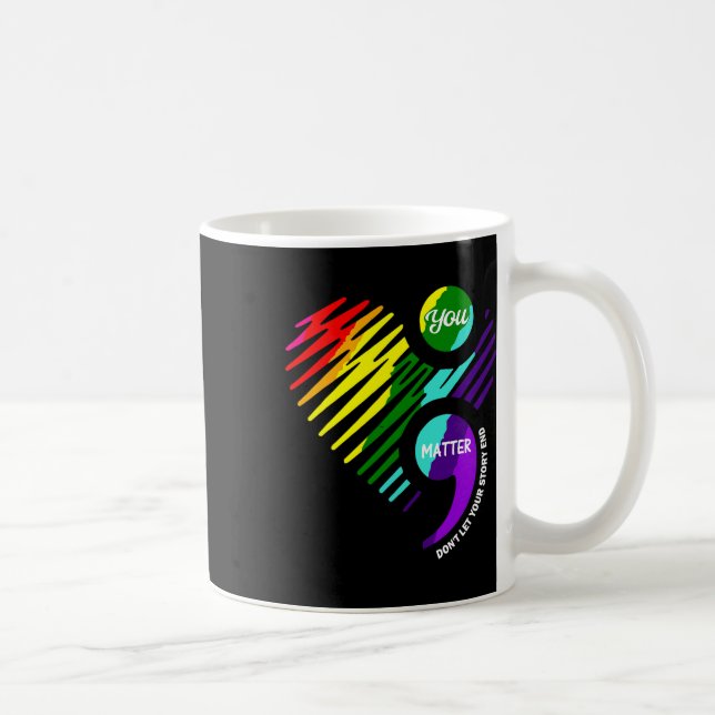 Caneca De Café Sensibilização para a saúde mental (Direita)