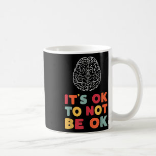 Caneca De Café Sensibilização Para A Saúde Mental Mês 2021 Está O