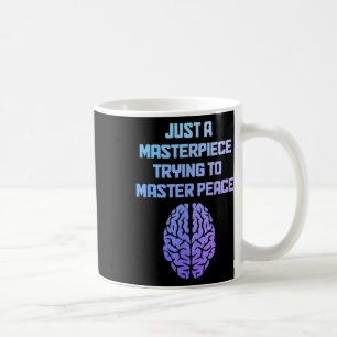 Caneca De Café Sensibilização para a saúde mental Mês Saúde menta