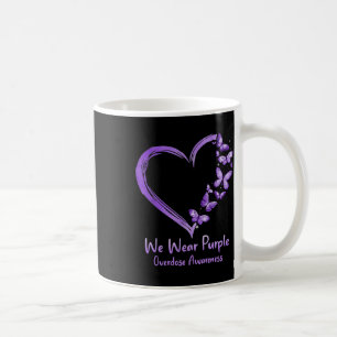 Caneca De Café Sensibilização para a Sobredosagem Coração da Borb