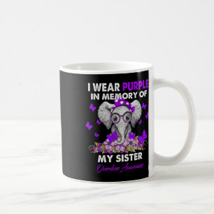 Caneca De Café Sensibilização para a sobredosagem de elefante Eu
