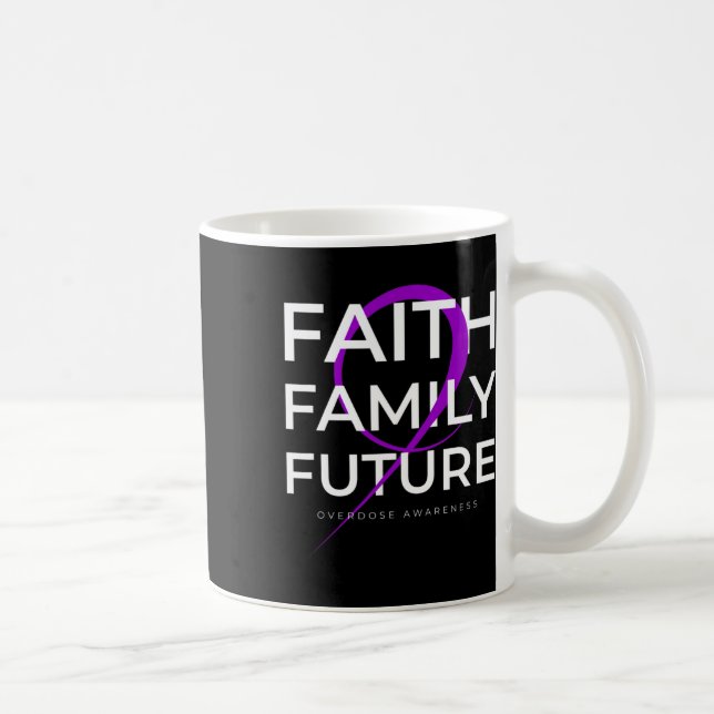 Caneca De Café Sensibilização para a Sobredosagem de Medicamentos (Direita)