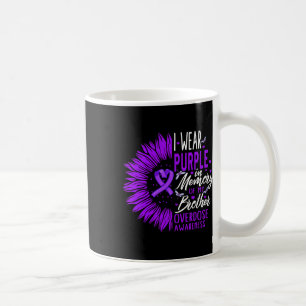 Caneca De Café Sensibilização Para A Sobredosagem De Medicamentos