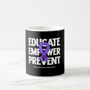 Caneca De Café Sensibilização para a violência doméstica 2024