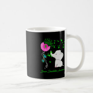 Caneca De Café Sensibilização para as deficiências cerebrais do e