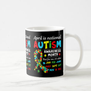 Caneca De Café Sensibilização para o Autismo - Abril é o Autismo