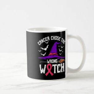 Caneca De Café Sensibilização para o Cancer das bruxas