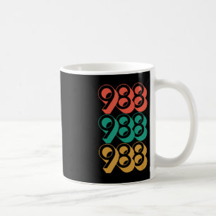 Caneca De Café Sensibilização para o Suicídio - 988 - Prevenção d