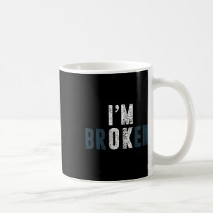 Caneca De Café Sensibilização por overdose Estou bem Grife quebra