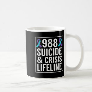 Caneca De Café Sensibilização Suicida - Camisa 988 - Prevenção ao