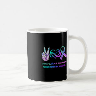 Caneca De Café Sensibilização suicida Prevenção da paz