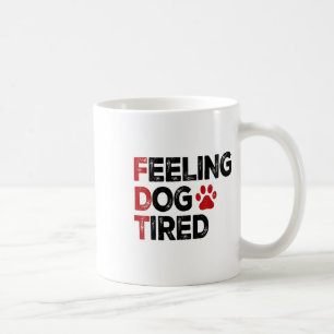 Caneca De Café Sentindo-me Cansado Homens Mulheres Crianças