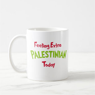 Caneca De Café Sentindo-me Extra Palestino Hoje Feriado Divertido