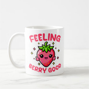 Caneca De Café Sentir Berry Boa Morango Engraçada