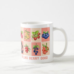 Caneca De Café SENTIR BERRY BOM Morango Personalizável