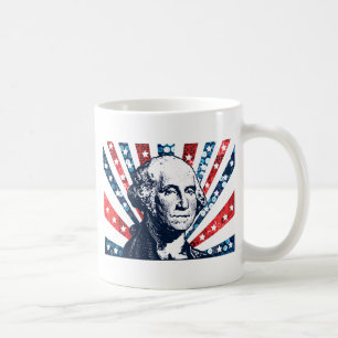 Caneca De Café sequin george washington