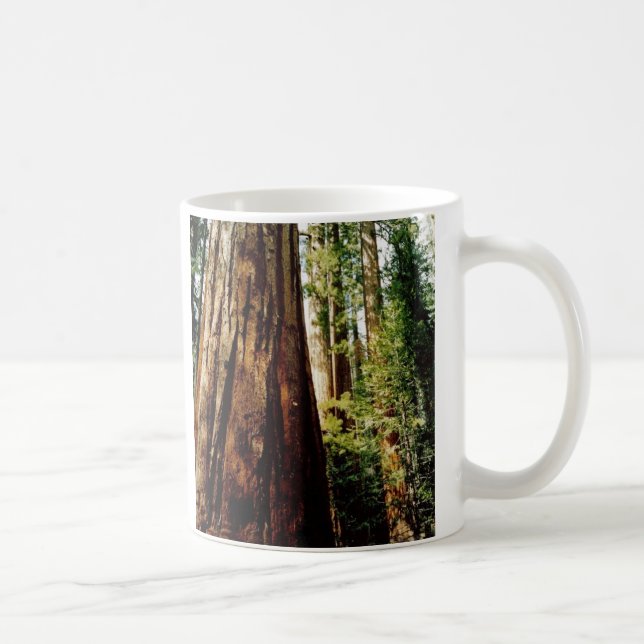 Caneca De Café Sequóias vermelhas de Yosemite (Direita)