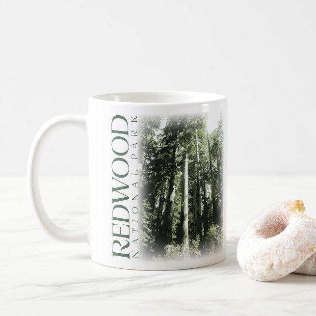 Caneca De Café Sequwood National Park Coffee Mug (Com Donut)