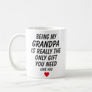 Caneca De Café Ser Avô É Realmente O Único Presente Que Você Prec