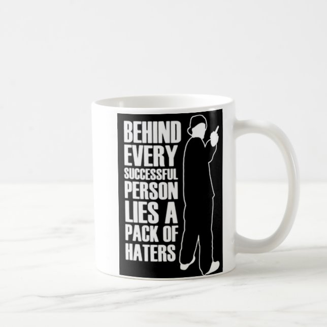 Caneca De Café Ser Bem-Sucedido Significa Ódio (Direita)