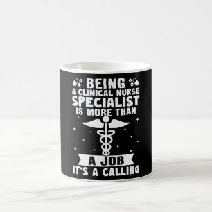 Caneca De Café Ser Enfermeira Especialista Clínica é Mais Do Qu
