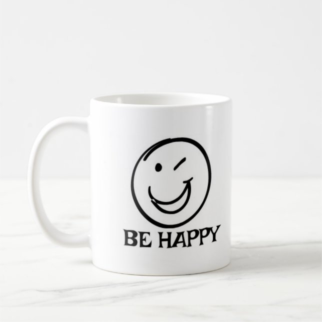 CANECA DE CAFÉ SER FELIZ MUG (Esquerda)