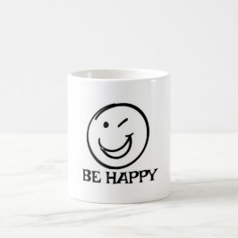 CANECA DE CAFÉ SER FELIZ MUG