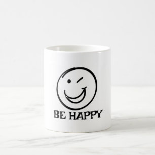 CANECA DE CAFÉ SER FELIZ MUG