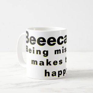 Caneca De Café Ser miserável os faz felizes!