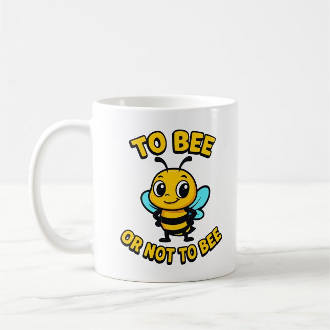 Caneca De Café Ser ou não ser (Esquerda)