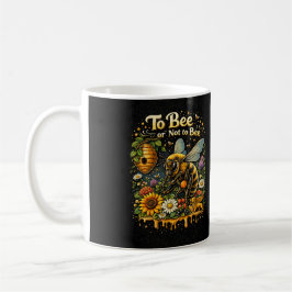 Caneca De Café Ser ou Não Ser Abelha