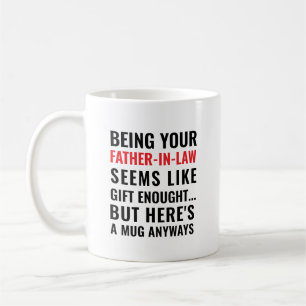 Caneca De Café Ser pai político parece ser presente suficiente