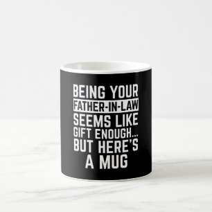 Caneca De Café Ser seu sogro parece ser presente suficiente