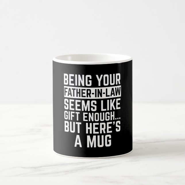 Caneca De Café Ser seu sogro parece ser presente suficiente (Centro)