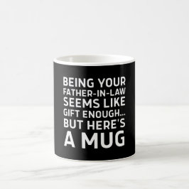 Caneca De Café Ser seu sogro parece ser um presente suficiente